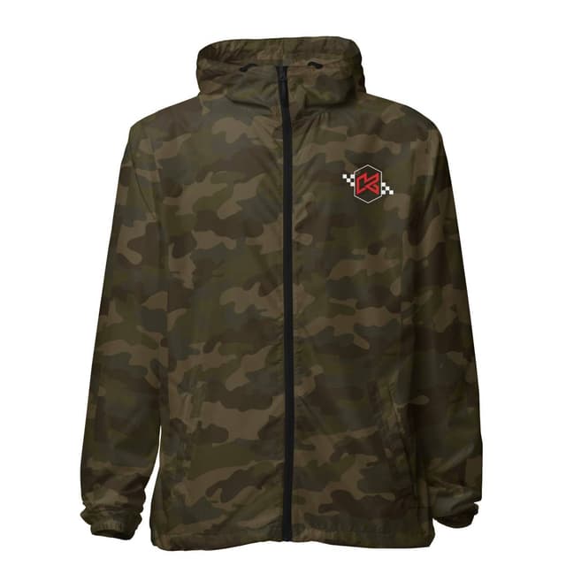 KRYPTONITE 'RACING DIVISION' RWB WINDBREAKER - Forest Camo, 2XLarge