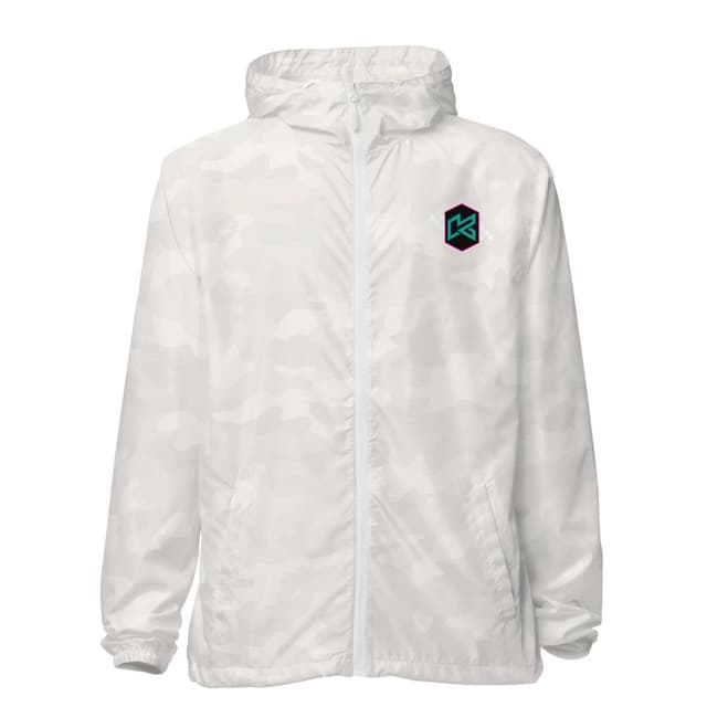 KRYPTONITE 'RACING DIVISION' MNT WINDBREAKER - White Camo, Xtra Large