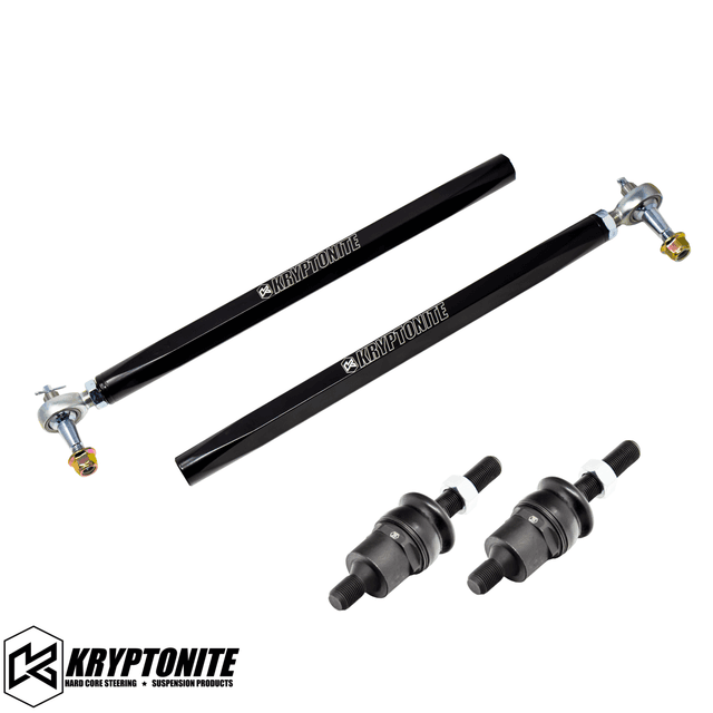 KRYPTONITE POLARIS RZR DEATH GRIP TIE RODS STAGE "1" 2020-2023 PRO XP SHOCK THERAPY - (Shock Therapy - KR TAPERED JOINT) PN-KRTRZ20-ST2