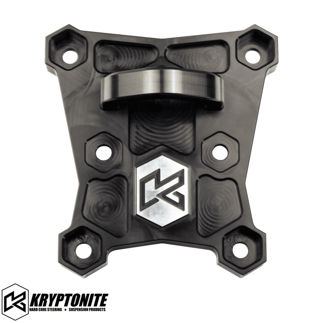 KRYPTONITE CAN-AM MAVERICK X3 DEATH GRIP REAR RADIUS PLATE 2017-2021 - PLATE KIT WITH TOW HOOK