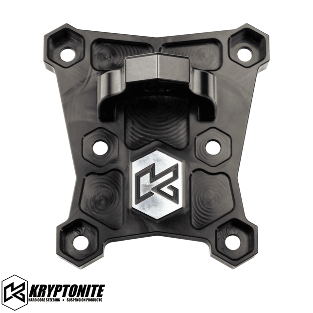 KRYPTONITE CAN-AM MAVERICK X3 DEATH GRIP REAR RADIUS PLATE 2017-2021 - PLATE KIT WITH TOW HOOK and HITCH BALL MOUNT