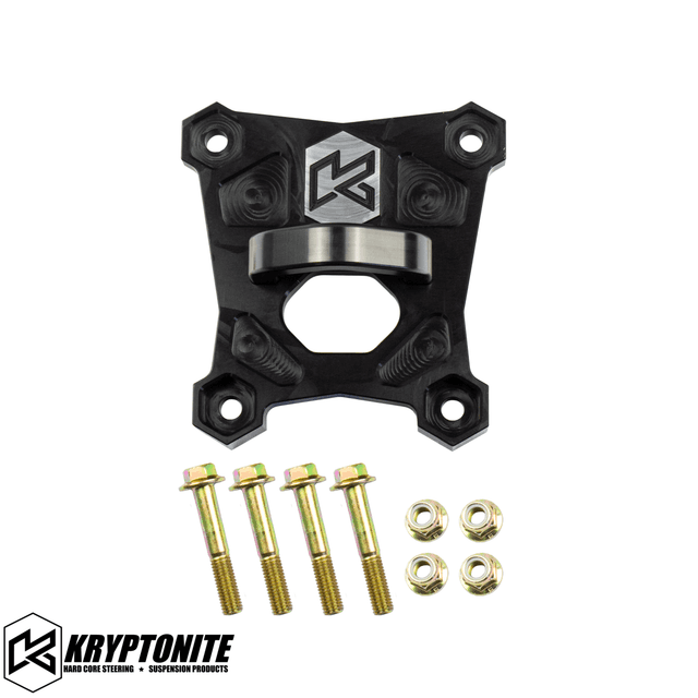 KRYPTONITE POLARIS RZR DEATH GRIP REAR RADIUS PLATE 2014-2023 XP - PLATE KIT WITH TOW HOOK