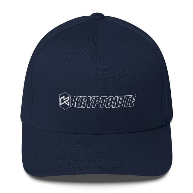 KRYPTONITE FLEX FIT HAT - Dark Navy, Large/XLarge