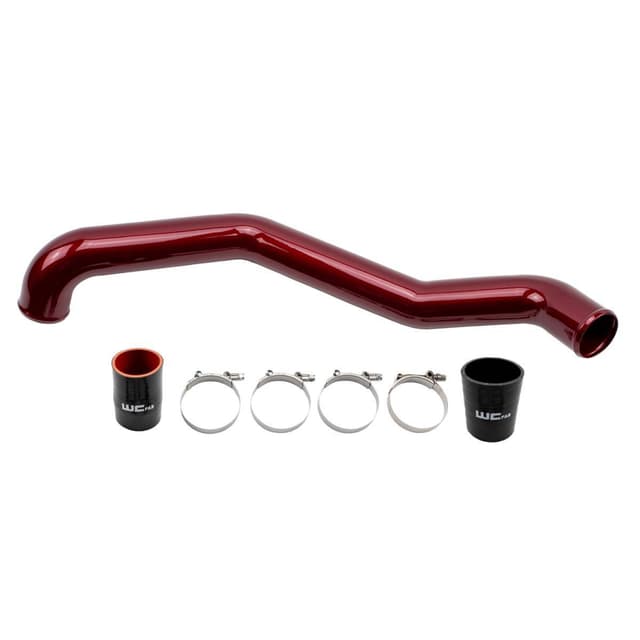 Wehrli 2017-2019 L5P Duramax 3" Driver (Hot) Side Intercooler Pipe Kit