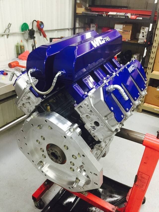 Wehrli Duramax Billet Rear Engine Cover Kit