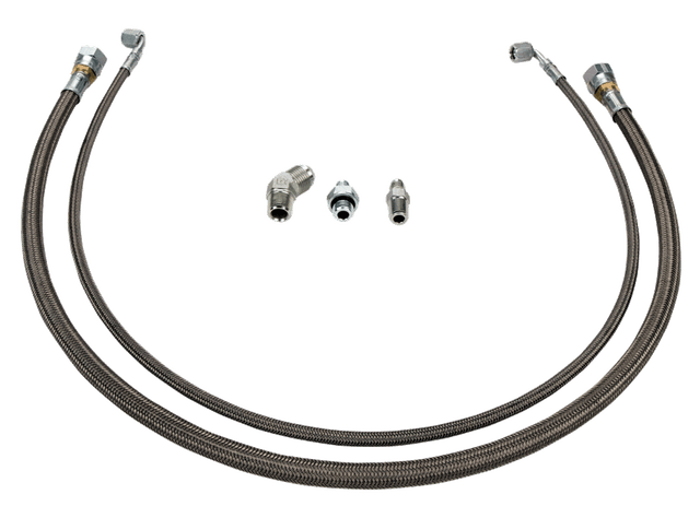 Wehrli Twin Turbo Oil Line Kit (S400) for LML Duramax