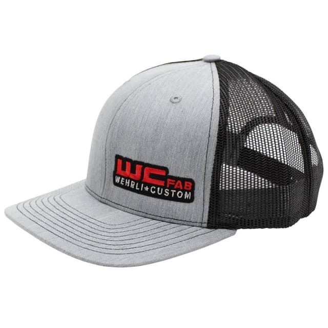 Wehrli Snap Back Hat Heather Grey/Black WCFab
