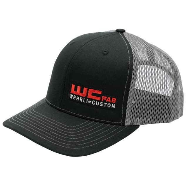 Wehrli Snap Back Hat Black/Charcoal WCFab