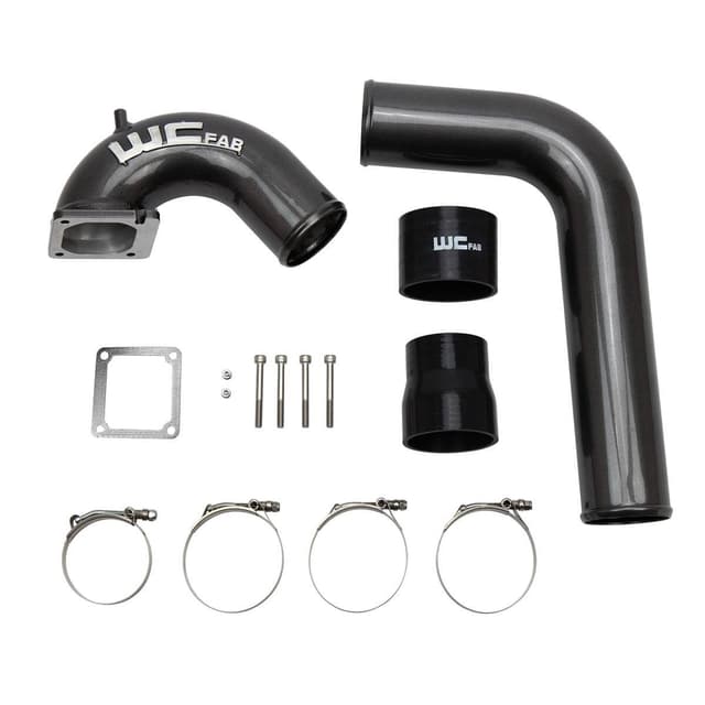 Wehrli 2003-2007 5.9L Cummins 3.5" High Flow Intake Horn & Intercooler Pipe Kit