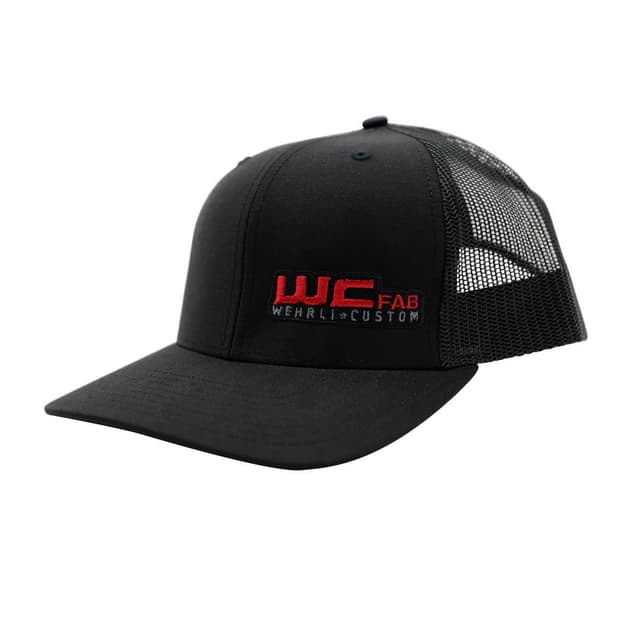 Wehrli Snap Back Hat Black WCFab