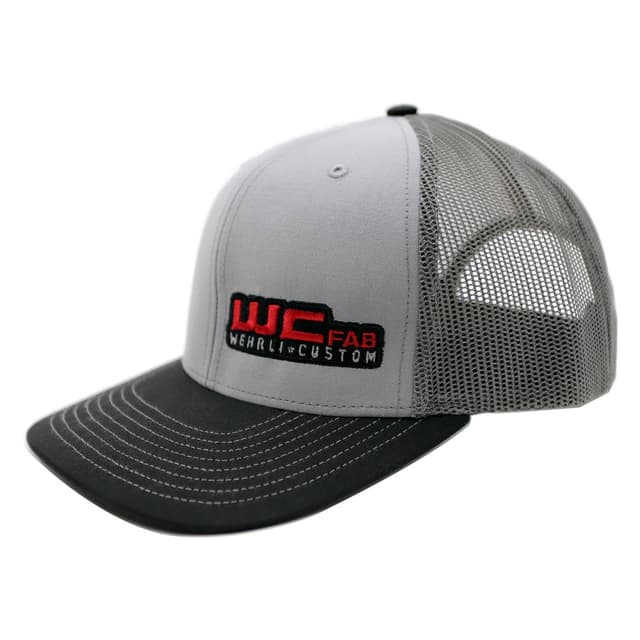 Wehrli Snap Back Hat Grey/Charcoal/Black WCFab