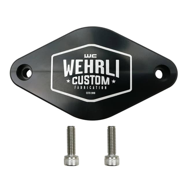 Wehrli 2011-2016 LML Duramax Turbo Resonator Billet Plate