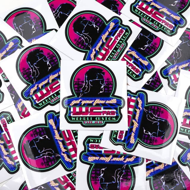 Wehrli Get Your Flow Vice Sticker