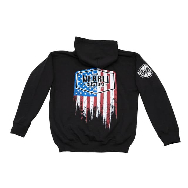 Wehrli Kid's Pullover Flag Hoodie