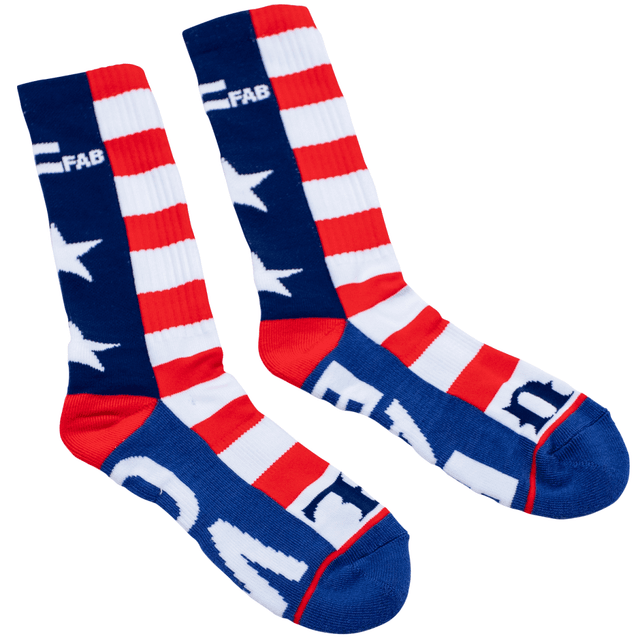 Wehrli WCFab X FUEL Murica Crew Socks