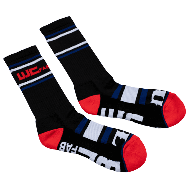Wehrli WCFab X FUEL Black Crew Socks