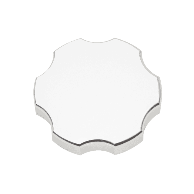 Wehrli Billet Aluminum Coolant Tank Cap, Clear Anodized