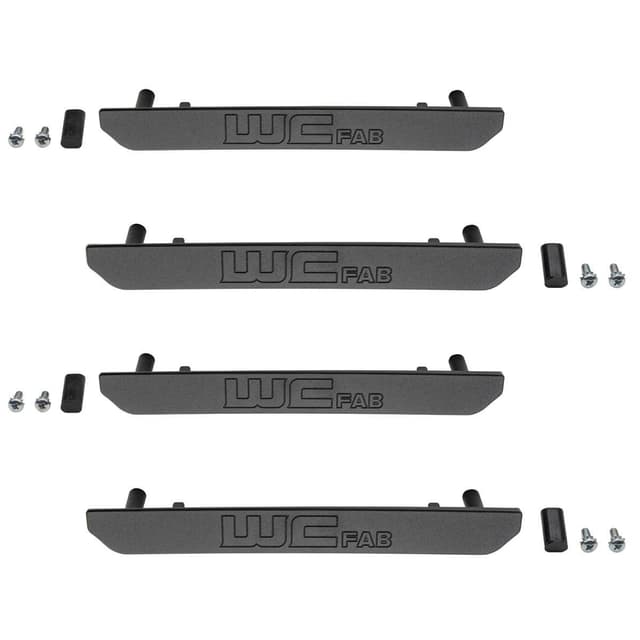 Wehrli 2020-2025 GMC 2500/3500HD Fender Flare Billet Marker Light Delete Kit