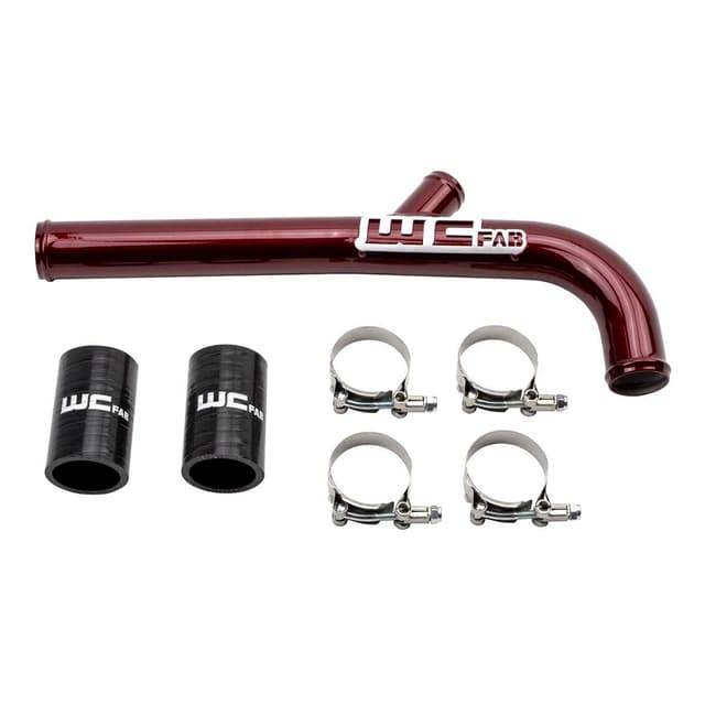Wehrli 2013-2015 6.7L Cummins Upper Coolant Pipe for Dual Radiator