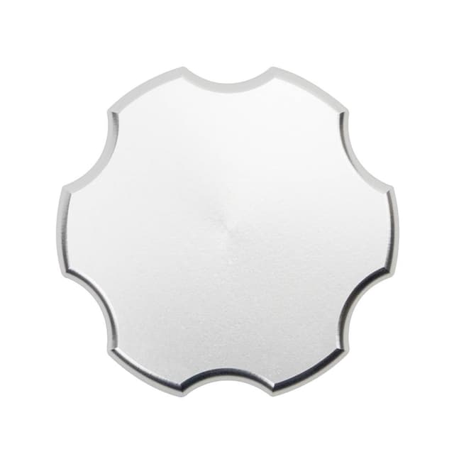 Wehrli 2001-2025 GM Billet Aluminum Oil Fill Cap, Clear Anodized