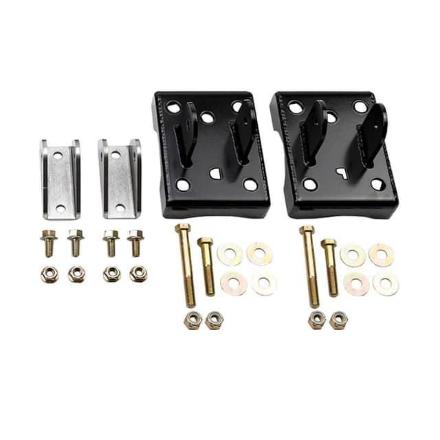 Wehrli 2020-2025 Duramax Traction Bar Brackets & Hardware Install Kit