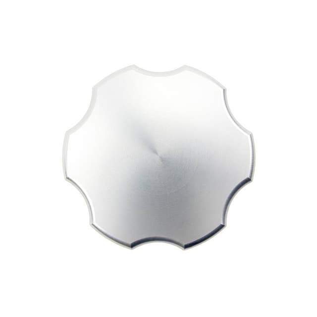 Wehrli 1998.5-2024 Cummins Billet Aluminum Oil Fill Cap, Clear Anodized