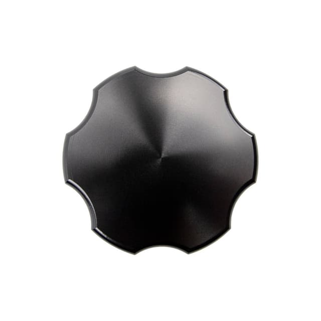 Wehrli 1998.5-2024 Cummins Billet Aluminum Oil Fill Cap, Black Anodized
