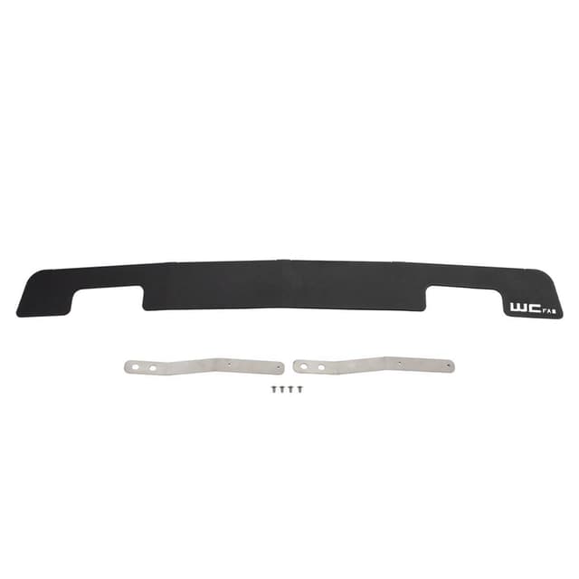 Wehrli 2011-2014 Chevrolet Silverado 2500/3500HD Lower Valance Filler Panel with Tow Hook Cutouts