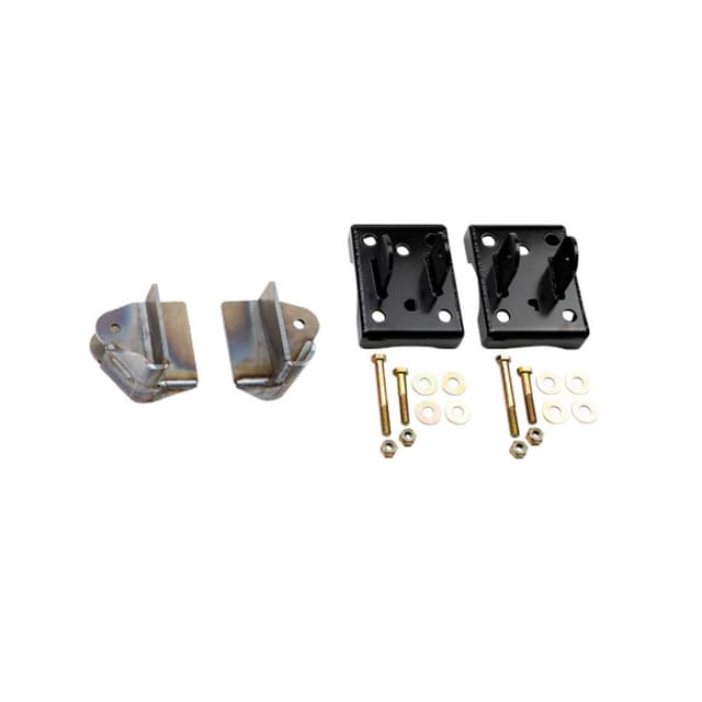 Wehrli 2017-2024 Power Stroke 4" / Dana M275 Axle Traction Bar Brackets & Install Kit