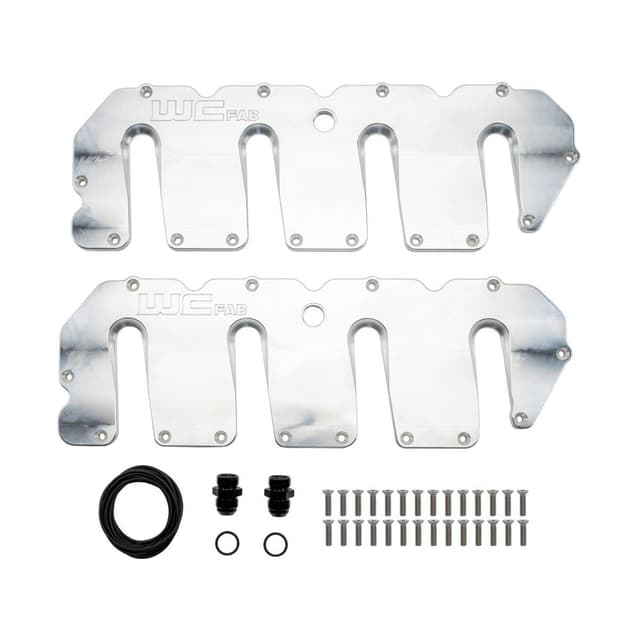 Wehrli LLY/LBZ/LMM Duramax Billet Upper Valve Cover Set