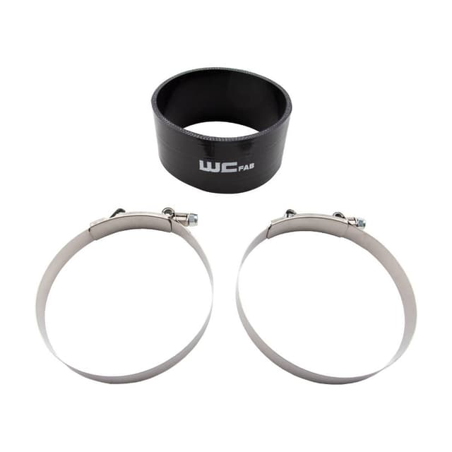 Wehrli 5" ID x 2.5" Long Silicone Boot and Clamp Kit