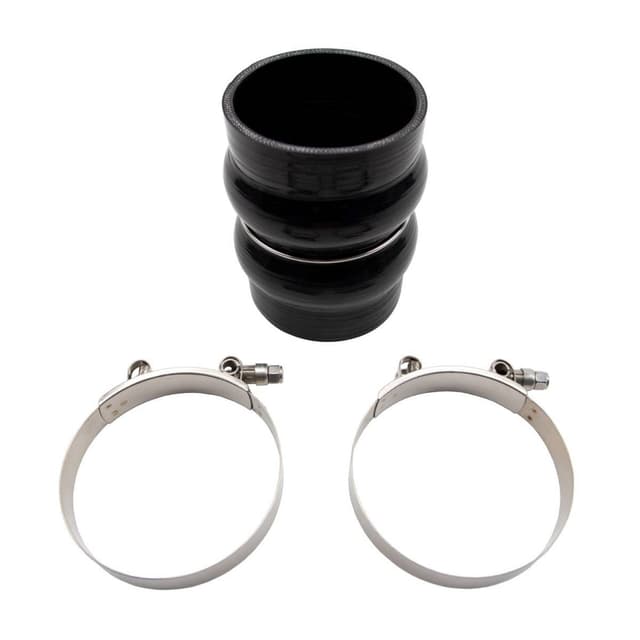 Wehrli 3.5" ID x 5" Long Silicone Hump Boot and Clamp Kit