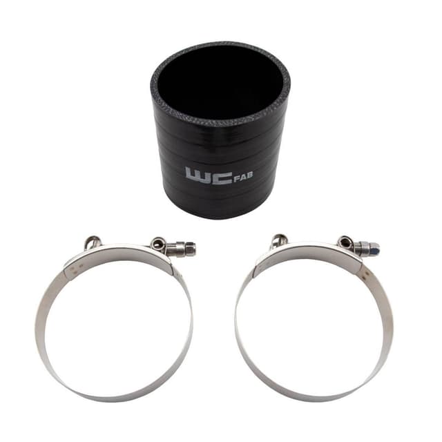 Wehrli 3.5" ID x 4" Long Silicone Boot and Clamp Kit
