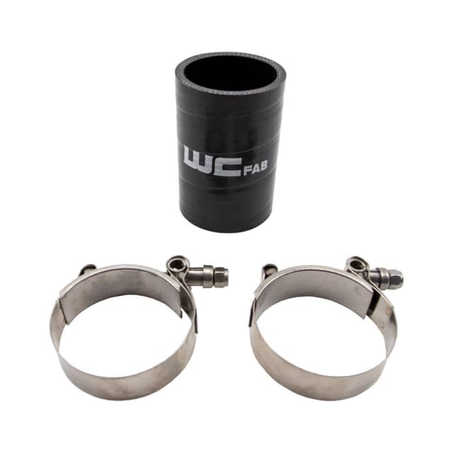 Wehrli 2" ID x 3.5" Long Silicone Boot and Clamp Kit