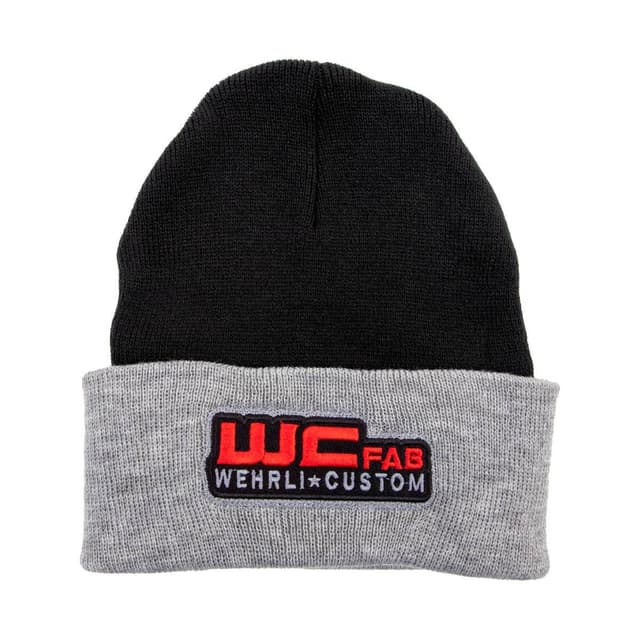 Wehrli Beanie Hat Black & Grey - WCFab