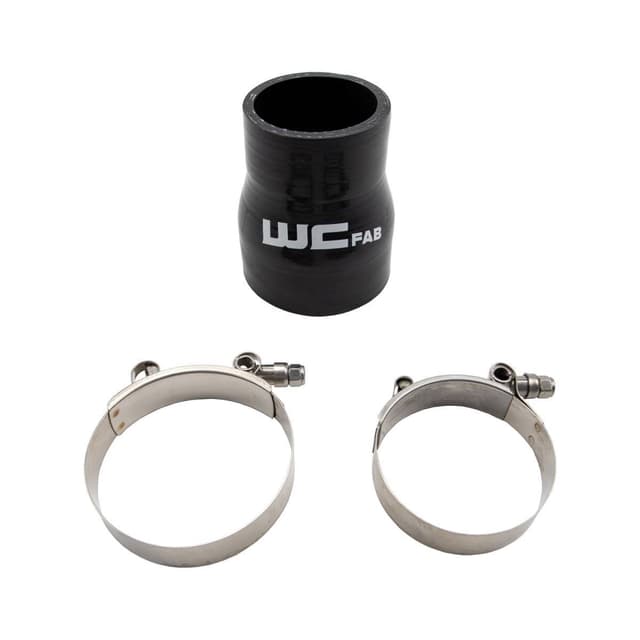 Wehrli 2.375" x 3" ID Long Silicone Boot and Clamp Kit