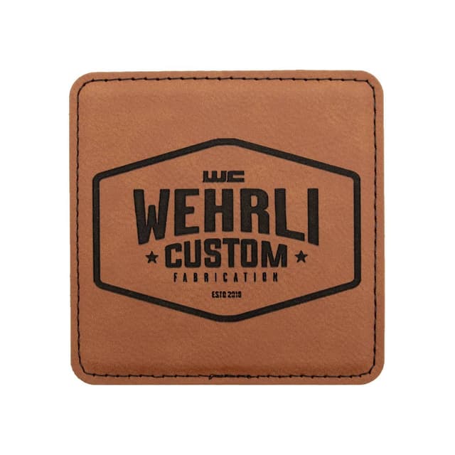 Wehrli Custom Leather Drink Coaster