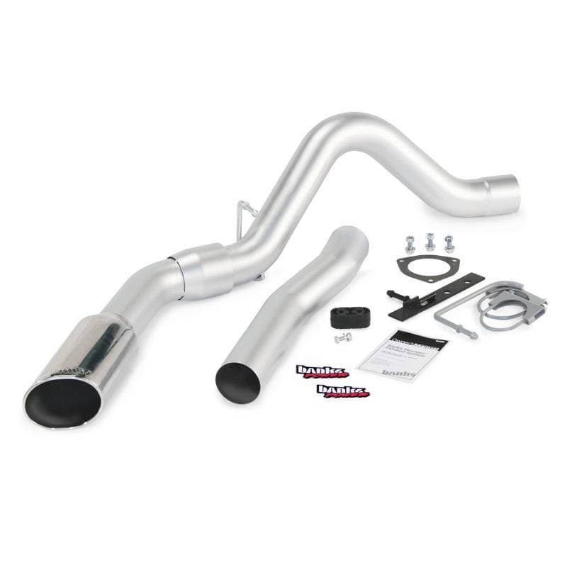 Banks Power 11-14 Chev 6.6L LML ECLB/CCSB/CCLB Monster Exhaust Sys - SS Single Exhaust w/ Chrome Tip - 47786