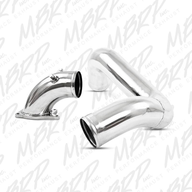 MBRP Exhaust 3" Driver Side Intercooler Pipe, polished aluminum IC1975