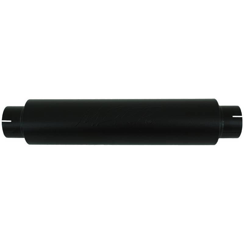 MBRP Exhaust Muffler 4" Inlet /Outlet  24" Body  30" Overall, Black Coated M2029BLK