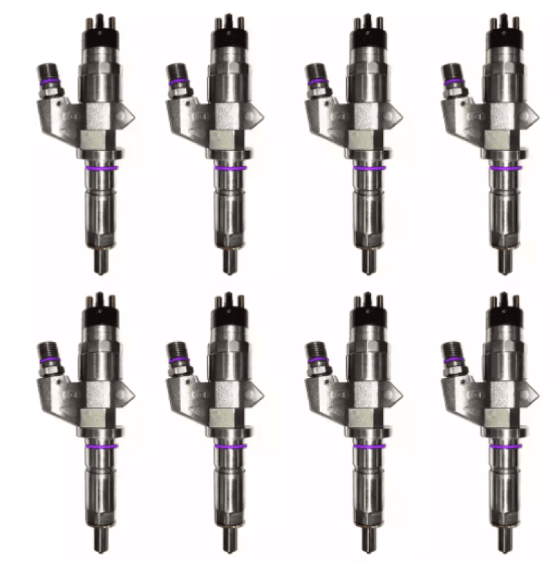 Exergy 01-04 Chevrolet Duramax 6.6L LB7 Reman 30% Over Injector - Set of 8 - E01 10105