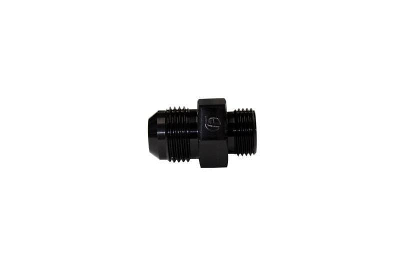 Fleece Performance Universal -10 to 3/4in-16 Straight Male Black w/ O-Ring - FPE-34873-A