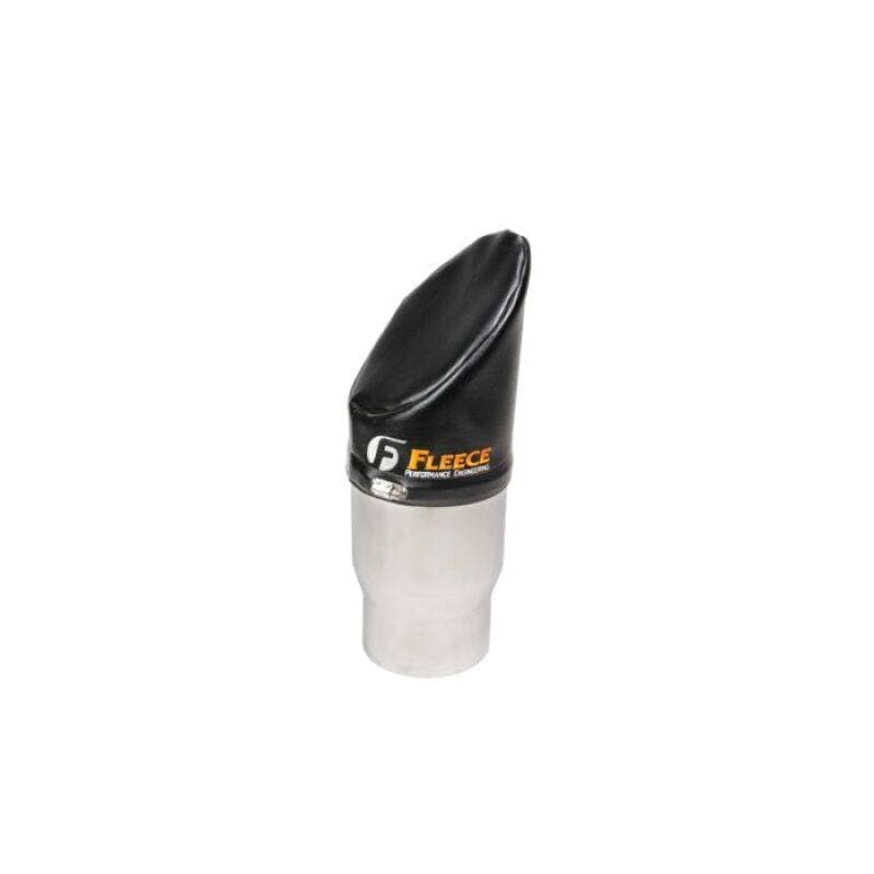 Fleece Performance 4in 45 Degree Miter Hood Stack Cover - FPE-HSC-4-45