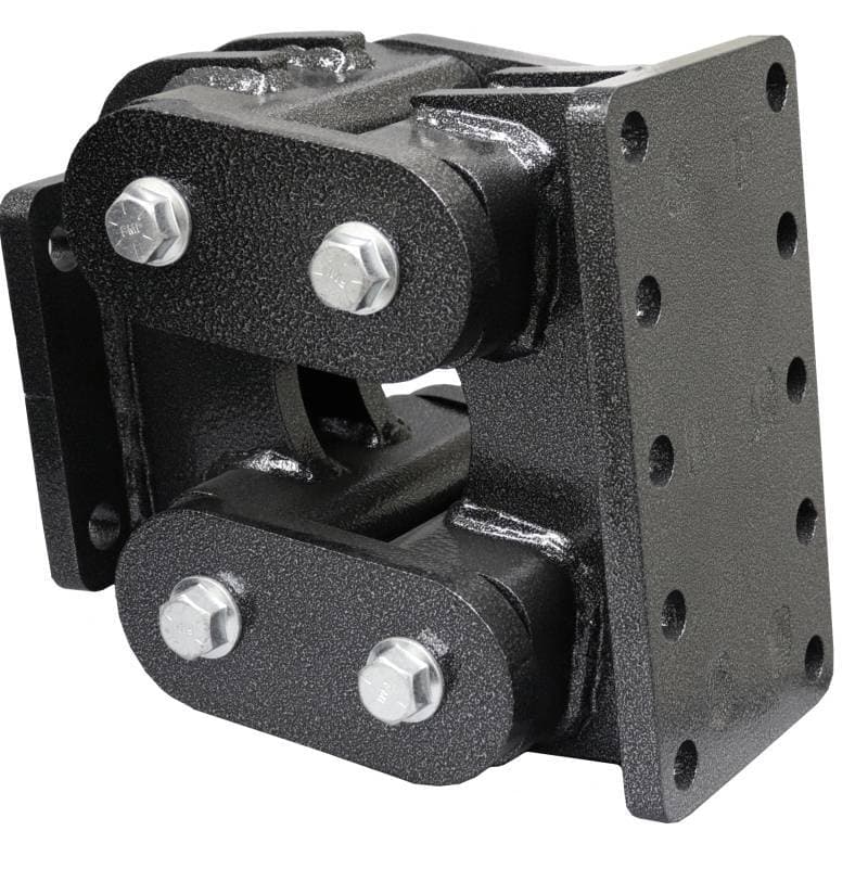 Gen-Y Victory Lane Torsion-Flex Flat Plate Trailer Coupler (1.5K-2.4K TW 21K Towing) - GH-10052