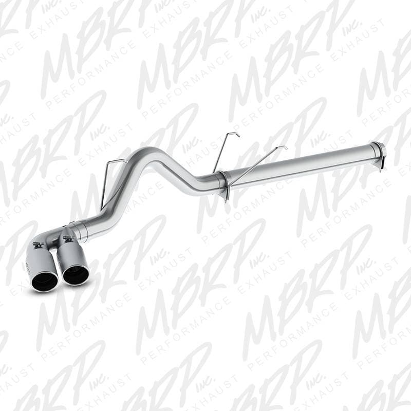 MBRP Exhaust 4 Filter Back, Dual Outlet Single Side, AL S6131AL
