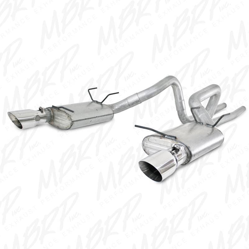 MBRP Exhaust 2 1/2" Cat Back, Dual Split Rear, AL S7244AL