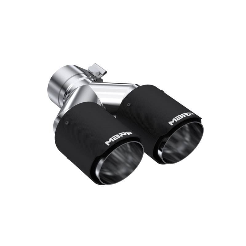 MBRP Universal Carbon Fiber Dual Tip 3.5in OD/2.5in Inlet - T5171CF
