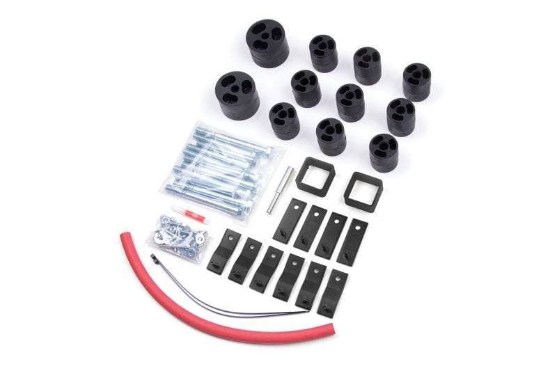 Zone Offroad 87-95 Jeep Wrangler YJ 2in Body Lift - Manual Trans - ZONJ9220