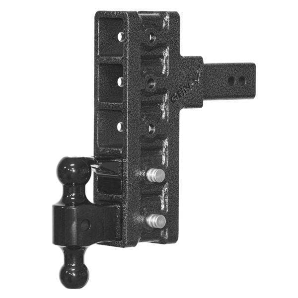 Gen-Y Mega Duty 2.5in Shank 9in Offset Drop 32K Hitch w/GH-0161 Dual-Ball/GH-0162 Pintle Lock - GH-1925