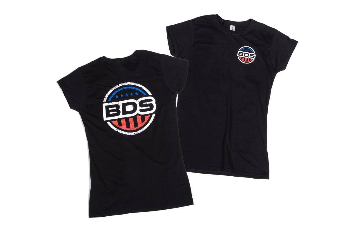 BDS Suspension Apparel: T-Shirt - Black Patriotic Womens - Large - BDS240064